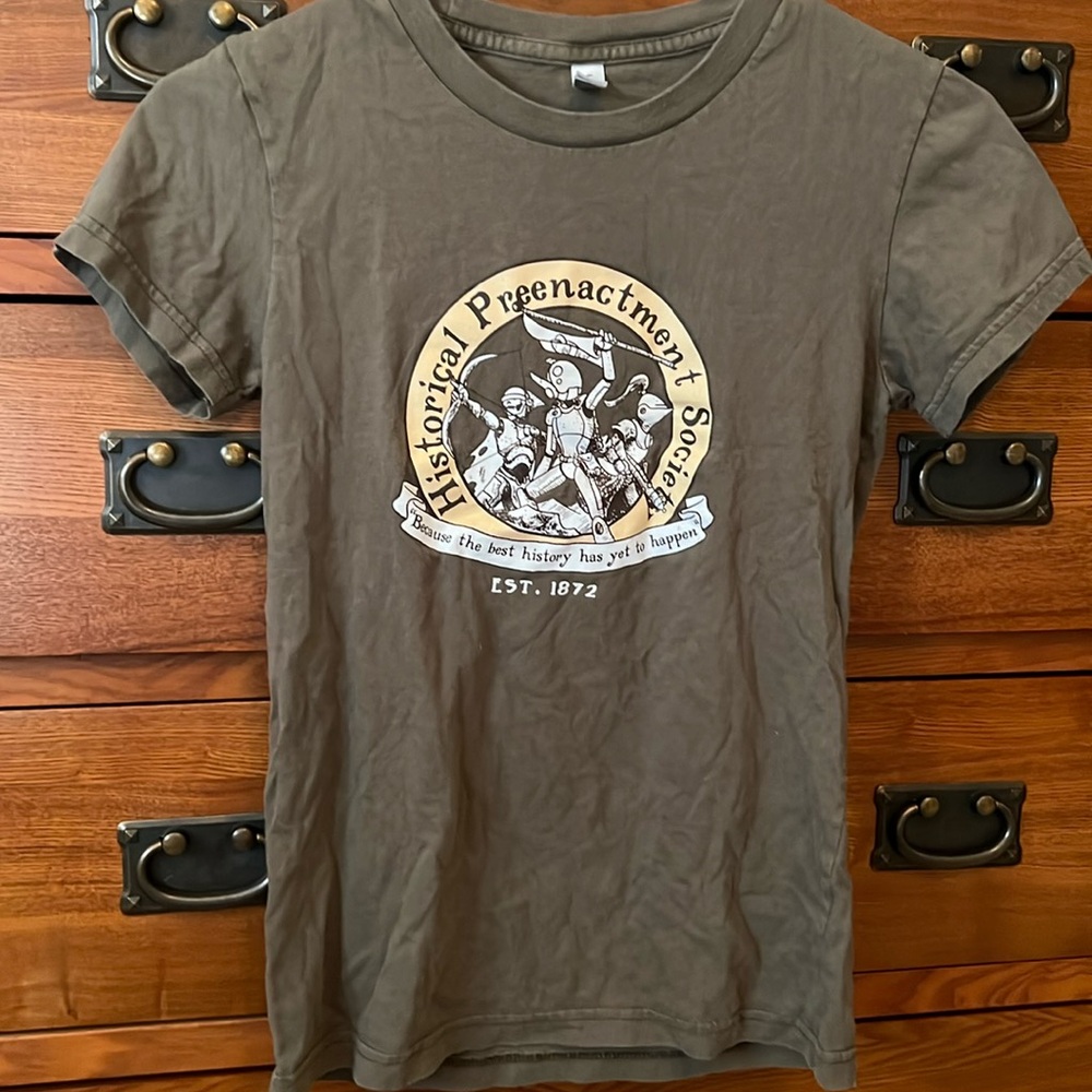 Historical Pre enactment Society shirt